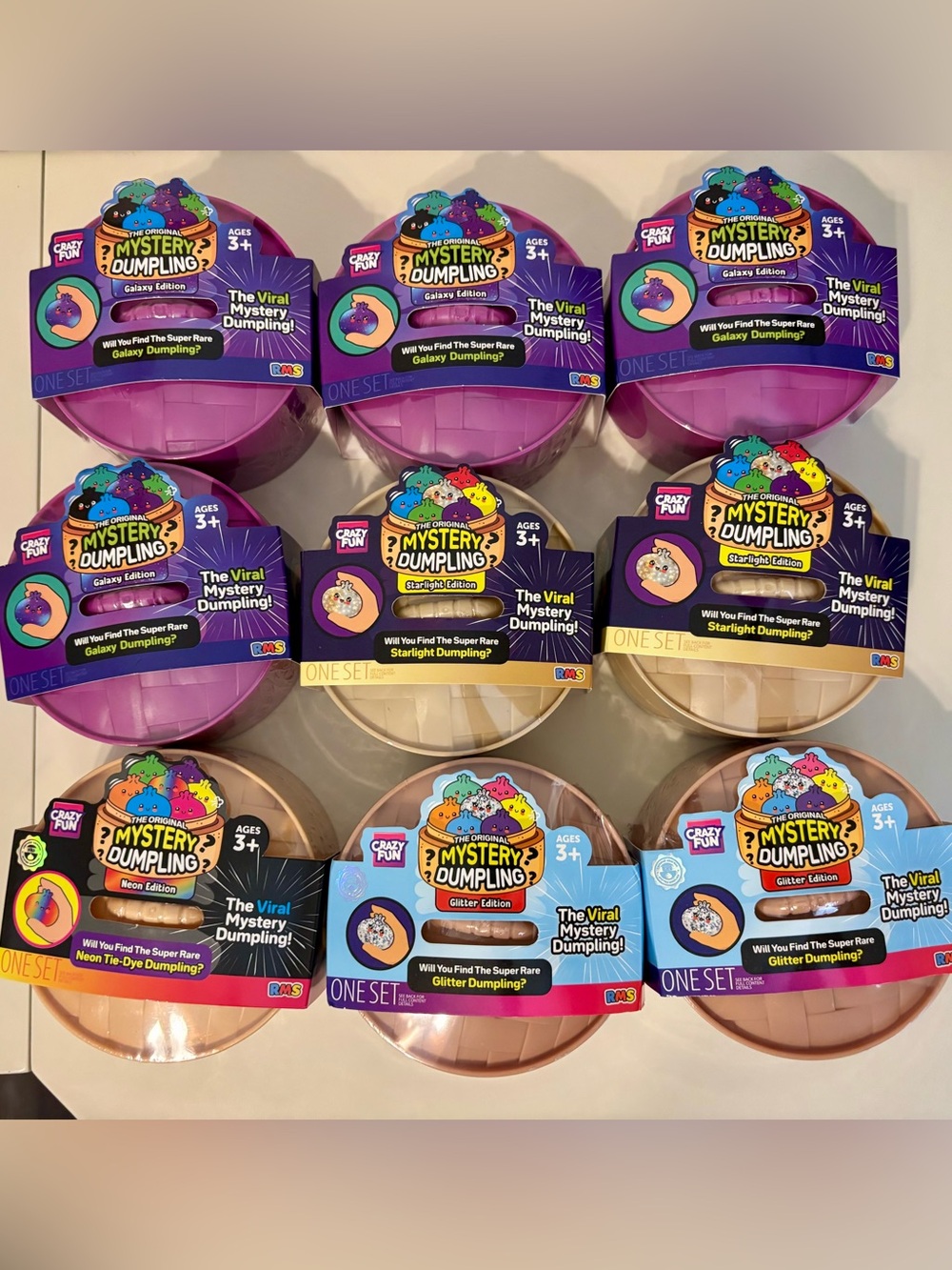 Crazy Fun RMS Mystery Dumpling Bundle of 9